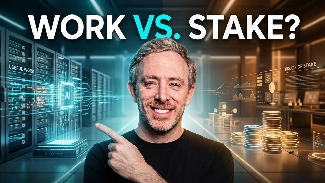 Proof of Work vs Proof of Useful Work | Dominic Williams Explains ICP | The Swop
