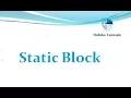 Java Interview 06 - Static Block