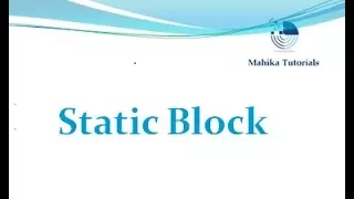 Java Interview 06 - Static Block