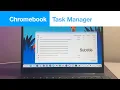 Kill Apps and processes on Chromebook using the Task manager