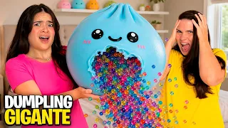 QUEM FAZ O MAIOR DUMPLING SQUISHY VENCE! 