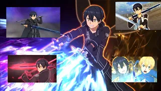 sword art online alicization rising steel top 10 best kirito s incarnate animation