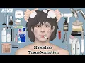 Lagu stop motion Homeless man Vol.1 transformation /makeup Animation