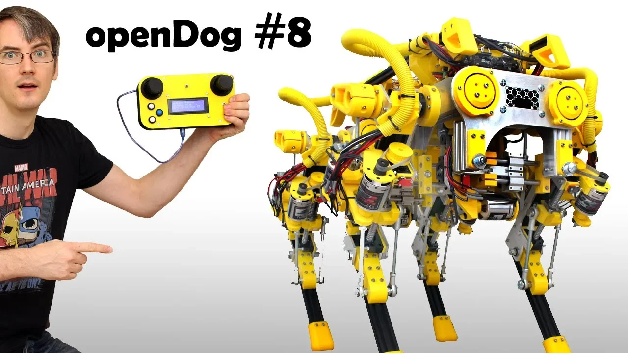 openDog Robot Leg Motor Homing and Calibration Guide