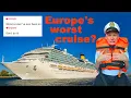 THE RYANAIR OF THE SEAS? - I try Costa Favolosa Mediterranean cruise to Genoa, Barcelona \u0026 Marseille