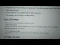 Packages in java Lecture 27