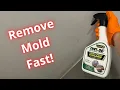 Remove mold and mildew fast with this RMR-86 mold and mildew remover