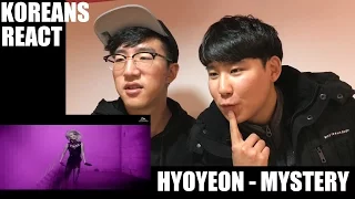 Download HYOYEON - MYSTERY Reaction! MP3