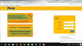 Therap login tutorial for Easter Seals and other DMR services part 2