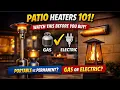 Patio Heaters Portable vs Permanent Gas vs Electric Buyer s Guide Cost Comparison