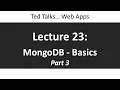 CSCI4208 - Lecture 23 MongoDB