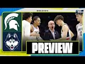 Michigan State vs UConn Sweet 16 Picks and Predictions 2026 March Madness
