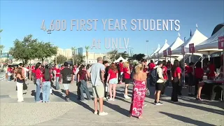UNLV to start fall semester Monday with record breaking enrollment expected