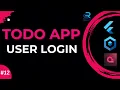 User Login Flutter Appwrite Todo App with Bloc