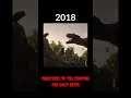 Download Lagu #Evolution of Jurassic Park 1993 vs 2001 vs 2018 #evolution #shorts #BadRomance