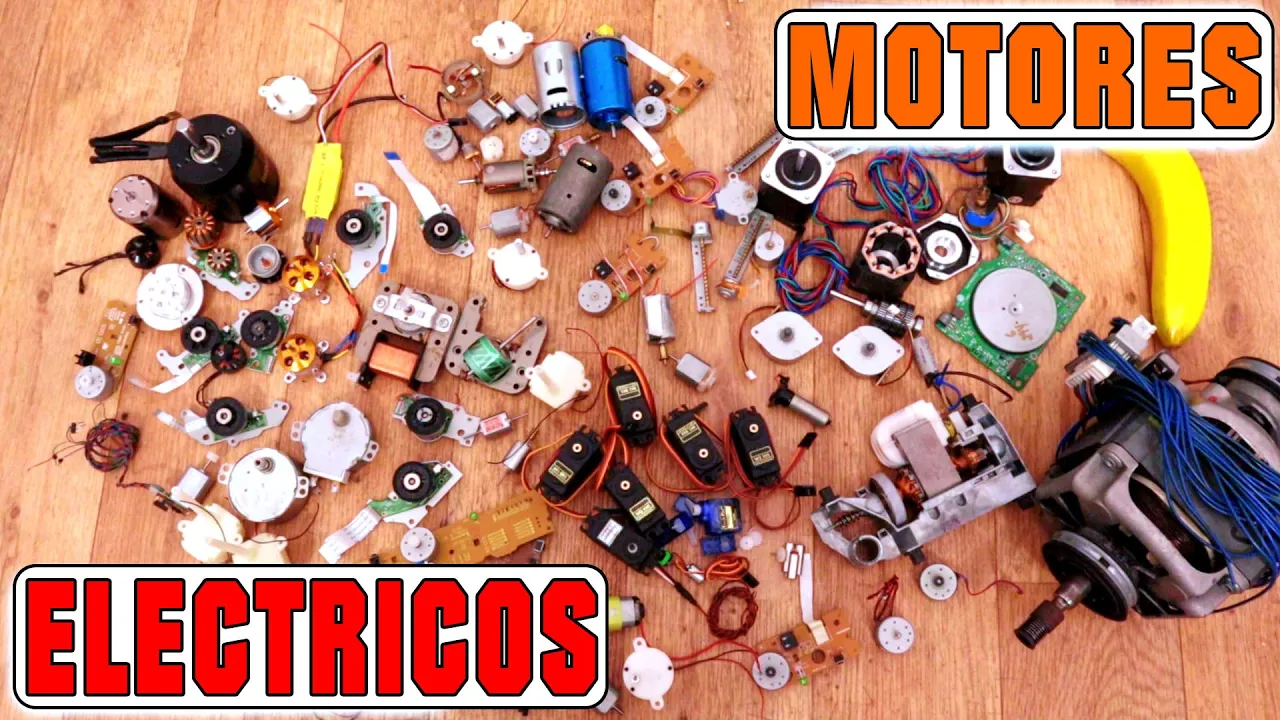 Tipos De Motores Eléctricos - DC/AC | Síncrono, Sin Escobillas, Stepper, Servo