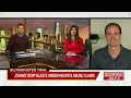 Frances Rivera and Phillip Mena laugh at Johnny Depp s Poop Bed