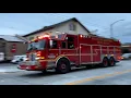 Seattle Fire Department Heavy Rescue Response R1 A14 B6 And SAFETY 2 Responding