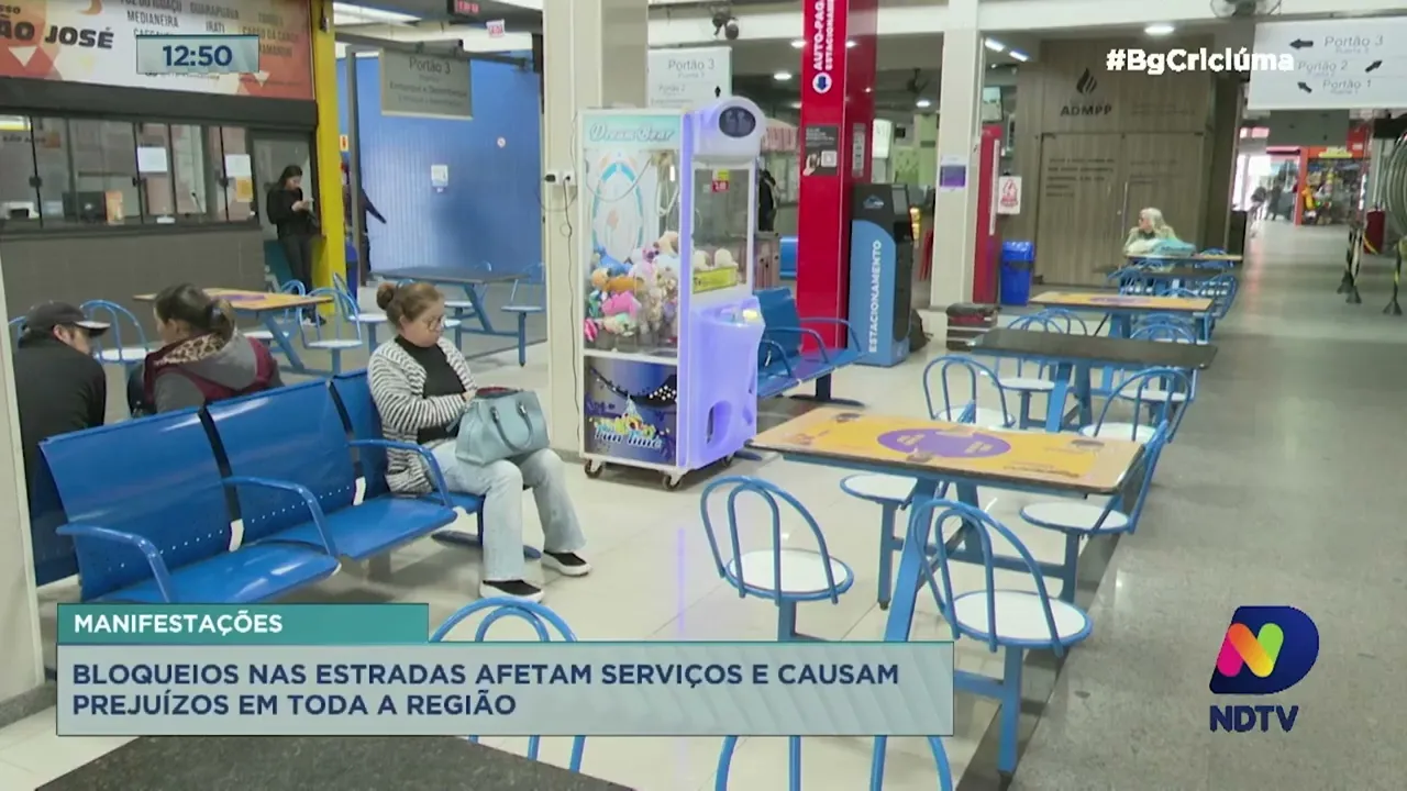 Bloqueios nas estradas afetam serviços e causam prejuízos em toda a região