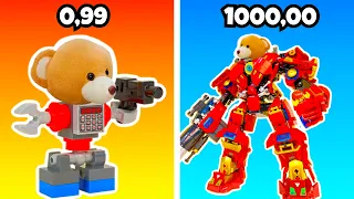 SET DE LEGO DE $1 VS $1000! React TD Bricks