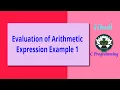 75c HINDI Arithmetic Expression Evaluation 1
