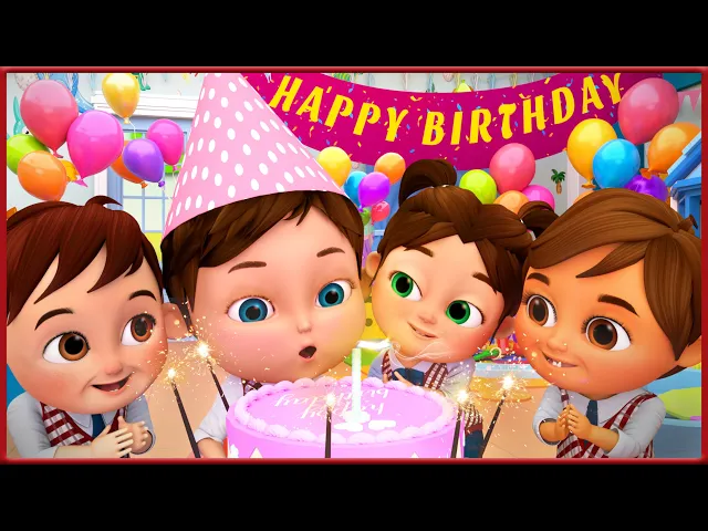 Download MP3 Happy Birthday - Happy Birthday Song - Happy Birthday To You +More Nursery Rhymes - Banana Cartoon