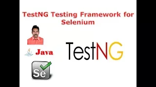 Selenium Class 33 - Introduction to TestNG Testing Framework