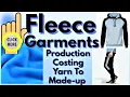Fleece Garments Manufacturing Process Read Disclaimer statement in description of this