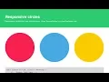 responsive circle using css