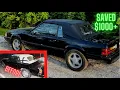 239 Convertible top Installation for a FOXBODY Mustang Part 3 of the 1000 BUILD