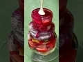 Birt ay cake - foodiebeats tiktok viral birt ay cake with fresh fruits and jelly