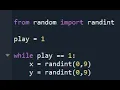 Using Python for Multiplication Addition and Subtraction Flashcards