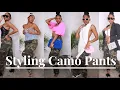 Styling Shein Camo Pants Fashion Friday