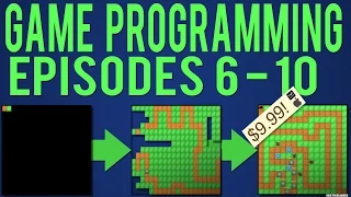 Java Game Programming Episodes 6-10 Tiles Levels