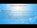 Lesson - 3 Inner classes