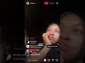 LIL DURK ON IG LIVE WITH HIS GF INDIA ROYALE