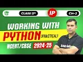Class 11 IP Informatic Practice Chapter 2 Getting Started with Python PRACTICAL code - 065