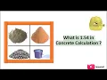 What Is 1.54 In Concrete Calculation ?