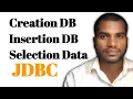 JDBC Tutorial Create Connection Insert Data Select Data in Java