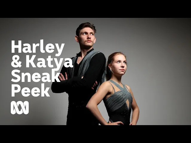 Harley & Katya sneak peek ?⛸ | ABC Australia