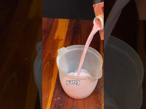 Yoghurt homemade stroberi kita coba ya 🤨👍🏿⁉️ #shorts #short #viral #bahayasih