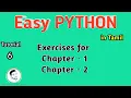 Test yourself with exercises Easy PYTHON tamil Sathish