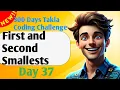 First and Second Largest Element 37 Day - 300 Days Takla Coding Challenge