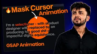 Build an INSANE Mask Cursor Animation with GSAP HTML CSS JavaScript GSAP Tutorial