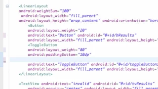 Android App Development for Beginners 24 XML Padding and Setting Toggle to On
