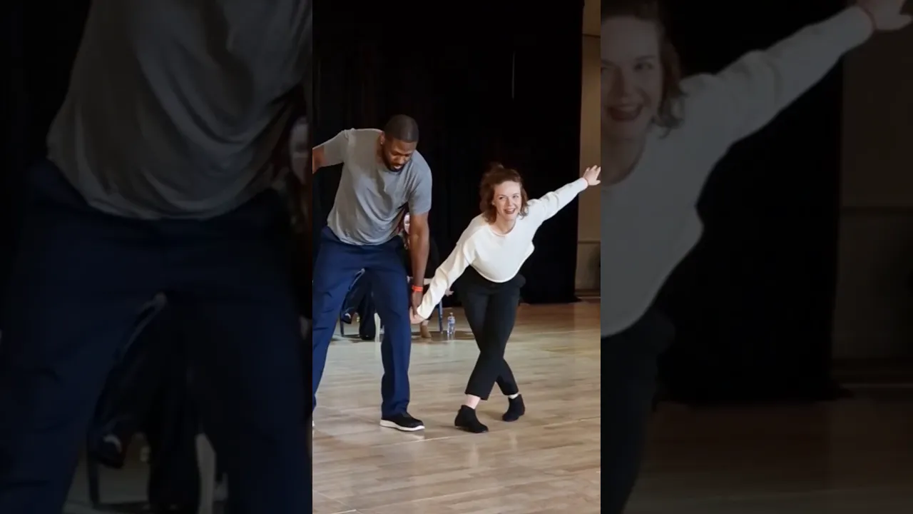 Groovy goodness with Alyssa ( @Sean & Alyssa McKeever ) #improv #westcoastswing