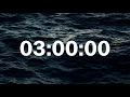 3 Hour - TIMER ALARM WITH WAVES SOUND