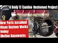 G Body El Camino Restomod Olson Kustom Works Phenolic Plates Motion Raceworks ICON Throttle Body
