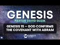 God Confirms the Covenant With Abram Genesis 15