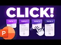 Master Interactive Tabs in PowerPoint Step-by-Step Tutorial